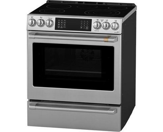Cuisinière autonome électrique de 30 po avec Wi-Fi Café - CRS70XAWCS1