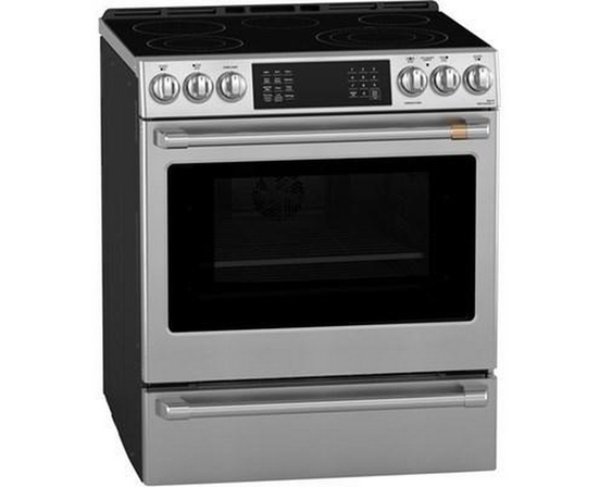Cuisinière autonome électrique de 30 po avec Wi-Fi Café - CRS70XAWCS1