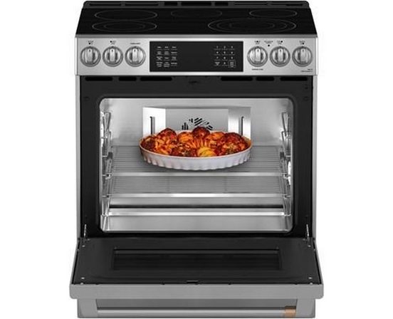 Cuisinière autonome électrique de 30 po avec Wi-Fi Café - CRS70XAWCS1