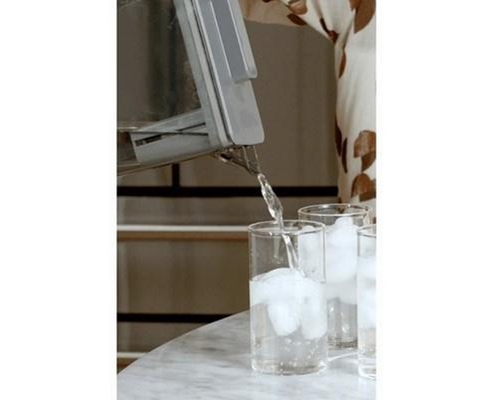 Réfrigérateur intelligent quatre portes avec porte à deux battants à profondeur de comptoir de 36 po, 23,2 Pi cu.. Café - CJE23DP4WW2