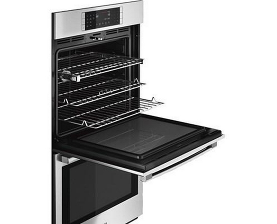 Four mural encastré double de 30 po, 9,2 Pi cu. avec convection Bosch - HBL8651UC