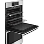 Four mural encastré double de 30 po, 9,2 Pi cu. avec convection Bosch - HBL8651UC