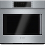 Four mural encastré simple de 30 po, 4,6 Pi cu. avec convection Bosch - HBLP451LUC
