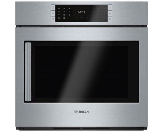 Four mural encastré simple de 30 po, 4,6 Pi cu. avec convection Bosch - HBLP451RUC