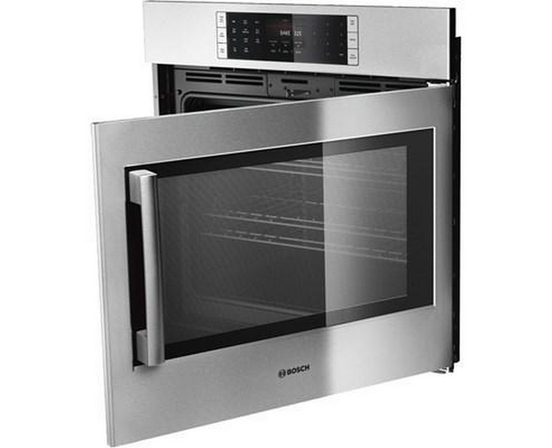Four mural encastré simple de 30 po, 4,6 Pi cu. avec convection Bosch - HBLP451RUC