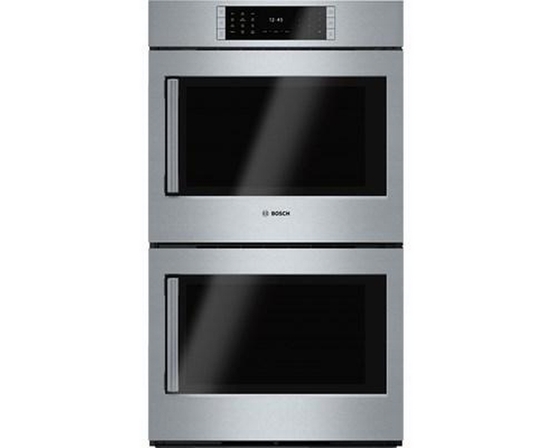 Four mural encastré double de 30 po, 9,2 Pi cu. avec convection Bosch - HBLP651RUC