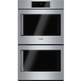 Four mural encastré double de 30 po, 9,2 Pi cu. avec convection Bosch - HBLP651RUC