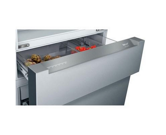 Réfrigérateur quatre portes avec porte à deux battants à profondeur de comptoir de 36 po, 21 Pi cu. avec tiroir  VitaFreshPro™ Bosch - B36CL80ENS