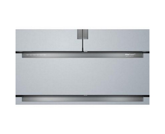 Réfrigérateur quatre portes avec porte à deux battants à profondeur de comptoir de 36 po, 21 Pi cu. avec tiroir  VitaFreshPro™ Bosch - B36CL80ENS