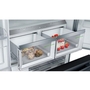 Réfrigérateur trois portes avec porte à deux battants à profondeur de comptoir de 36 po, 21 Pi cu. avec tiroir  VitaFreshPro™ Bosch - B36CT80SNB