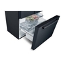 Réfrigérateur trois portes avec porte à deux battants à profondeur de comptoir de 36 po, 21 Pi cu. avec tiroir  VitaFreshPro™ Bosch - B36CT80SNB