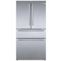 Réfrigérateur quatre portes avec porte à deux battants à profondeur de comptoir de 36 po, 21 Pi cu. avec tiroir  VitaFreshPro™ Bosch - B36CL80SNS