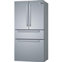 Réfrigérateur quatre portes avec porte à deux battants à profondeur de comptoir de 36 po, 21 Pi cu. avec tiroir  VitaFreshPro™ Bosch - B36CL80SNS