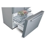 Réfrigérateur trois portes avec porte à deux battants à profondeur de comptoir de 36 po, 21 Pi cu. avec tiroir  VitaFreshPro™ Bosch - B36CT80SNS