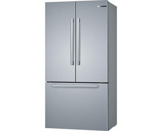 Réfrigérateur trois portes avec porte à deux battants à profondeur de comptoir de 36 po, 21 Pi cu. avec tiroir  VitaFreshPro™ Bosch - B36CT80SNS