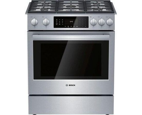 Cuisinière encastrable à gaz de 30 po avec 9 modes de cuisson spécialisés Bosch - HGIP056UC
