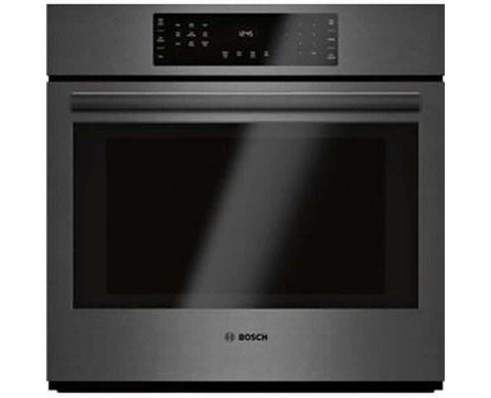Four mural encastré simple de 30 po, 4,6 Pi cu. avec convection Bosch - HBL8443UC