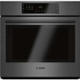Four mural encastré simple de 30 po, 4,6 Pi cu. avec convection Bosch - HBL8443UC