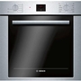 Four mural encastré simple de 24 po., 2,8 Pi cu. avec convection Genuine European Bosch - HBE5453UC