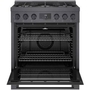 Cuisinière amovible à gaz de 30 po. avec technologie convection Bosch - HGS8045UC