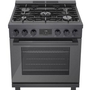 Cuisinière amovible à gaz de 30 po. avec technologie convection Bosch - HGS8045UC