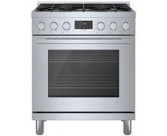 Cuisinière amovible à gaz de 30 po. avec technologie convection Bosch - HGS8055UC