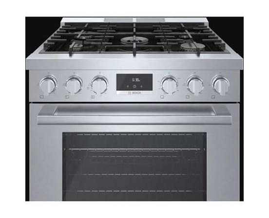 Cuisinière amovible à gaz de 30 po. avec technologie convection Bosch - HGS8055UC