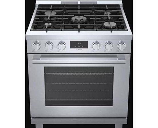 Cuisinière amovible à gaz de 30 po. avec technologie convection Bosch - HGS8055UC