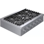 Dessus de cuisinière encastrée à gaz de 36 po. avec brûleur OptiSim® Bosch - RGM8658UC