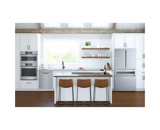 Réfrigérateur quatre portes avec porte à deux battants à profondeur de comptoir de 36 po., 20,5 Pi cu. avec FlexBar™ Bosch - B36CL81ENG