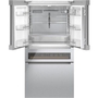 Réfrigérateur quatre portes avec porte à deux battants à profondeur de comptoir de 36 po., 20,5 Pi cu. avec FlexBar™ Bosch - B36CL81ENG