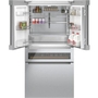 Réfrigérateur quatre portes avec porte à deux battants à profondeur de comptoir de 36 po., 20,5 Pi cu. avec FlexBar™ Bosch - B36CL81ENG