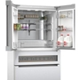 Réfrigérateur quatre portes avec porte à deux battants à profondeur de comptoir de 36 po., 20,5 Pi cu. avec FlexBar™ Bosch - B36CL81ENG
