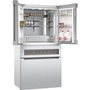 Réfrigérateur quatre portes avec porte à deux battants à profondeur de comptoir de 36 po., 20,5 Pi cu. avec FlexBar™ Bosch - B36CL81ENG
