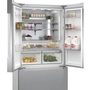 Réfrigérateur trois portes avec porte à deux battants à profondeur de comptoir de 36 po., 20.8 Pi cu. avec FarmFresh System™ Bosch - B36CT81ENS