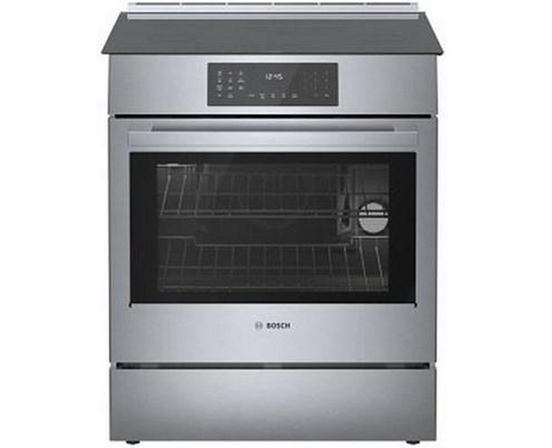 Cuisinière à induction coulissante de 30 po avec convection européenne authentique Bosch - HII8057C