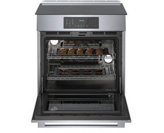 Cuisinière à induction coulissante de 30 po avec convection européenne authentique Bosch - HII8057C