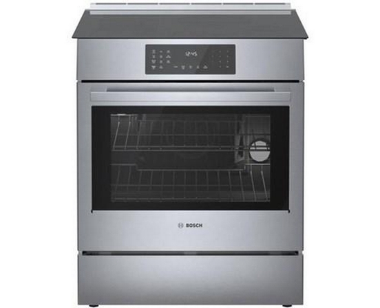 Cuisinière à induction coulissante de 30 po avec convection européenne authentique Bosch - HIIP057C