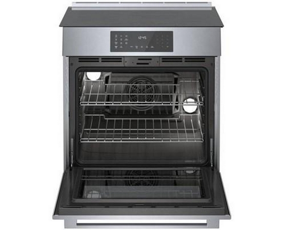 Cuisinière à induction coulissante de 30 po avec convection européenne authentique Bosch - HIIP057C