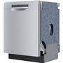 Lave-vaisselle sous plan 24'' Acier brossé anti-traces Bosch - SGE53C55UC
