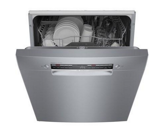 Lave-vaisselle sous plan 24'' Acier brossé anti-traces Bosch - SGE53C55UC