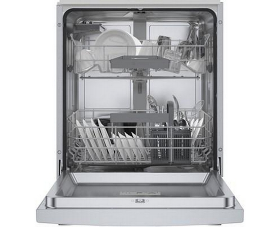 Lave-vaisselle sous plan 24'' Acier brossé anti-traces Bosch - SGE53C55UC
