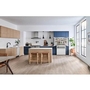 Réfrigérateur quatre portes avec porte à deux battants à profondeur de comptoir de 36 po., 20,5 Pi cu. avec FlexBar™ Bosch - B36CL81ENW