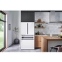 Réfrigérateur quatre portes avec porte à deux battants à profondeur de comptoir de 36 po., 20,5 Pi cu. avec FlexBar™ Bosch - B36CL81ENW