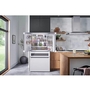 Réfrigérateur quatre portes avec porte à deux battants à profondeur de comptoir de 36 po., 20,5 Pi cu. avec FlexBar™ Bosch - B36CL81ENW