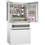 Réfrigérateur quatre portes avec porte à deux battants à profondeur de comptoir de 36 po., 20,5 Pi cu. avec FlexBar™ Bosch - B36CL81ENW