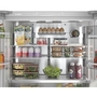 Réfrigérateur quatre portes avec porte à deux battants à profondeur de comptoir de 36 po., 20,5 Pi cu. avec FlexBar™ Bosch - B36CL81ENW