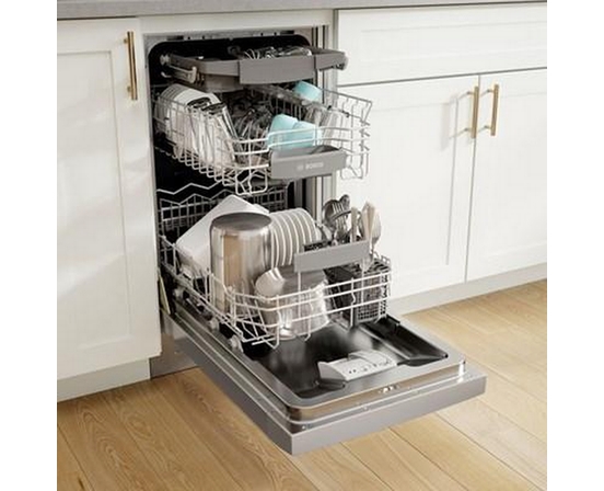 Lave-vaisselle encastrable, série 800, poignée encastrée, conforme à l'ADA Bosch - SPE68C75UC