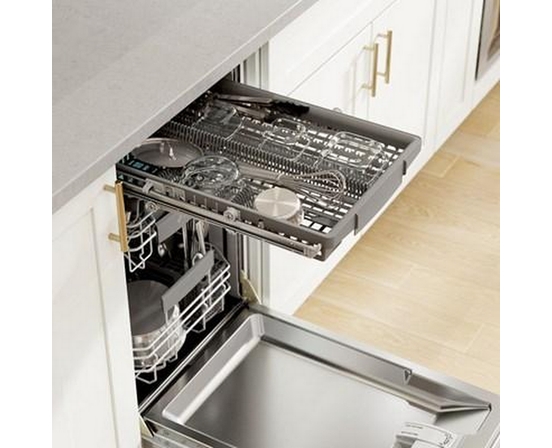 Lave-vaisselle encastrable, série 800, poignée encastrée, conforme à l'ADA Bosch - SPE68C75UC