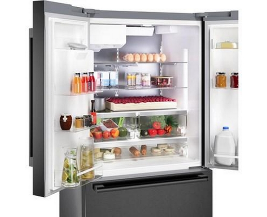 Réfrigérateur à portes françaises avec congélateur en bas, 36 po, série 500 Bosch - B36FD52SNB
